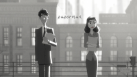 迪士尼《Paperman》入圍奧斯卡短片獎 3D仿2D新技術動畫 Youtube上傳全片免費收看中