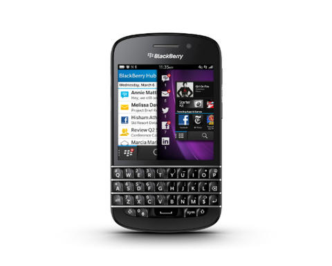 BlackBerry 推出全觸控機 Z10 與 QWERTY 機 Q10