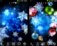 【Android App】手機飄雪迎聖誕