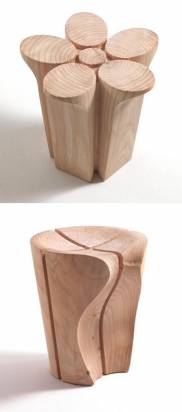 CNC松木椅