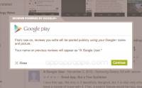 Google Play現在要求以Google+帳戶才可以在Apps留言及評分