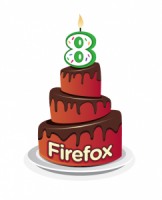 Firefox 八歲生日快樂！