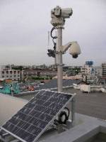 全日本第一台無線海嘯監視系統架在相模灣海邊
