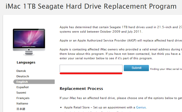 教你檢查的iMac是否合資格向Apple免費換全新1TB硬碟