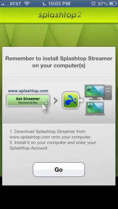 慶祝 Splashtop 2 for iPhone 上架，目前限免中