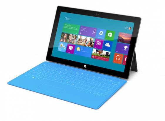 微軟 RT 版 Surface 本月 26 日於八個國家開賣，價格看齊 iPad 以 499 美金起跳