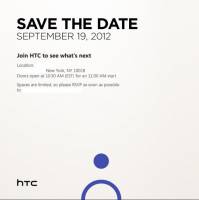 9月19日，HTC也有新品發表