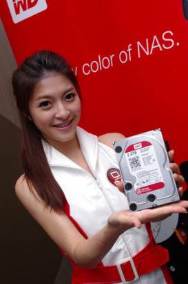 針對快速成長的 NAS 市場， WD 推出 RED 系列硬碟