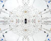 電子零件不科技，精緻繁複的曼陀羅藝術-Technological mandala