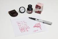 帶著玫瑰香氣的萬寶龍Mont Blanc je t'aime Love Letter Ink 愛情墨水