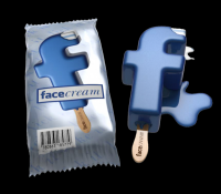 Facebook + Ice Cream = Facecream