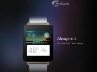 LG G Watch 新網站揭幕，強調螢幕永不休眠...