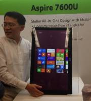 Computex 2012：acer 推出 Aspire 7600U AIO 一體成型觸控電腦