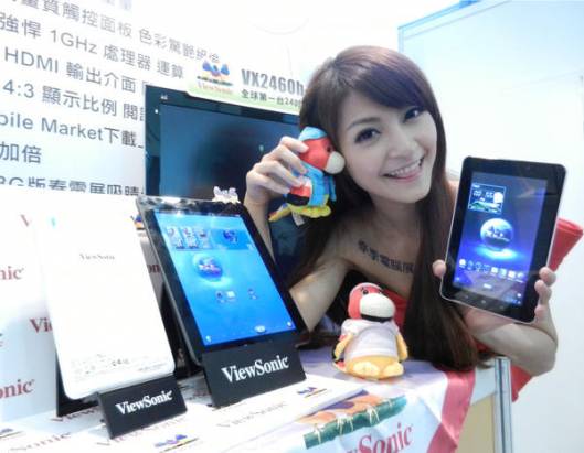 ViewSonic推出7吋Android低價平板，採用ICS作業系統，要價5990元