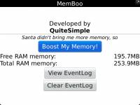 黑莓幽默小幫手 MemBoo ，暫存記憶體通通掃乾淨