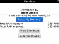 黑莓幽默小幫手 MemBoo ，暫存記憶體通通掃乾淨