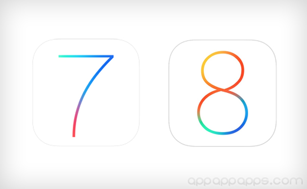 iOS 8 / iOS 7 並排對比: 各版面改變一覽 [圖庫]