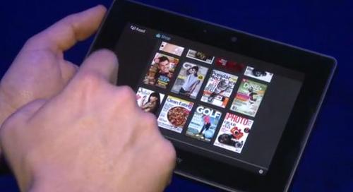 PlayBook 將可以看到 Zinio 電子雜誌服務