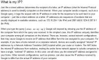 Google 搜尋小密技：What is my ip（目前美國限定）