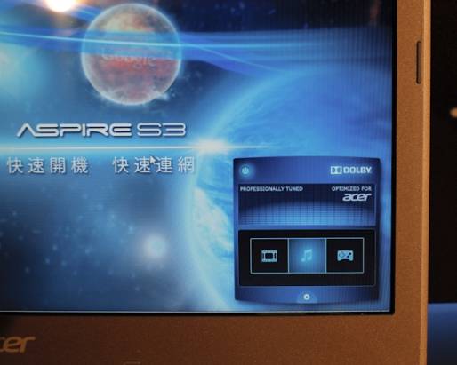 Acer 發表 Aspire S3 ，6小時續航、1.33公斤與1.3公分的 Ultrabook
