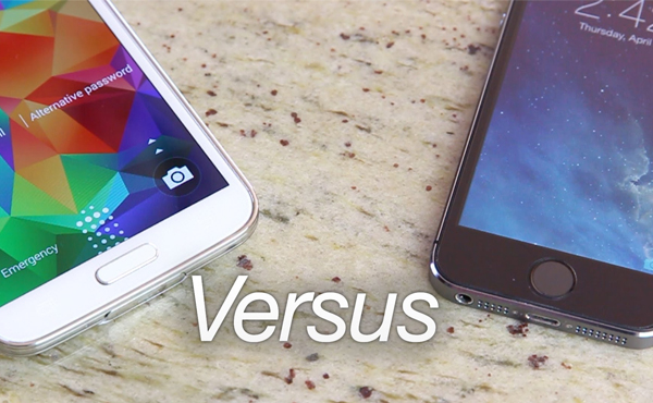 Galaxy S5 vs iPhone 5s: 指紋掃瞄哪個強? [影片]