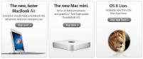 Apple 官網重開張哩，MBA Mac mini OS X Lion 升級+新發表！