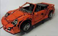 神之作！ Lego 遙控Porsche 911 Turbo Cabriolet + 可運轉PDK變速