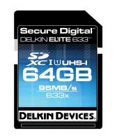 Delkin推出很快很快地SDXC，32GB與64GB，讀取速度為95MB s ，寫入速度為45MB s，最神奇的是……