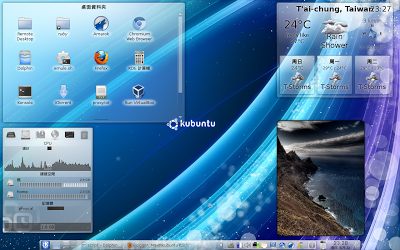 我的kubuntu特效與設定