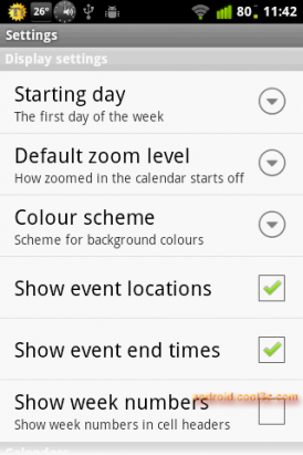 Touch Calendar - 輕鬆檢視行事曆