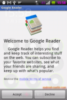Google Reader - 官方的Reader閱讀軟體