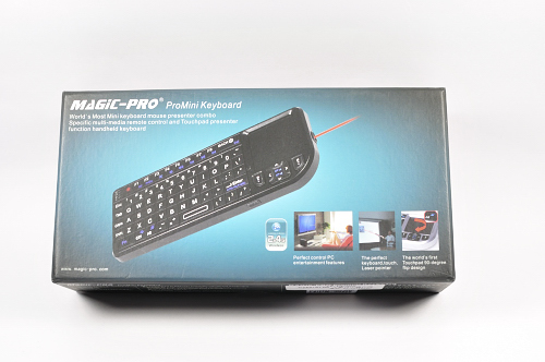 ProMini Keyboard超迷你無線鍵盤觸控鼠,比遙控器還小喔！