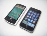 iPhone 3Gs的好對手？ACER Liquid v.S. iPhone 3Gs簡單比一比