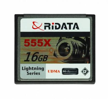 RIDATA 555X CF記憶卡 飆速上市