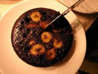 陽光妹製 -香蕉巧克力蛋糕
