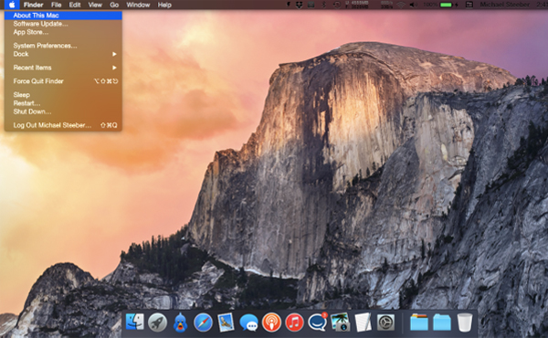 比純白 Apple 更酷! OS X Yosemite 超炫「暗黑模式」搶先看