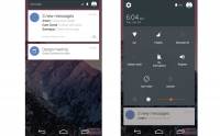 Android 5.0 發佈前夕曝光: 全新設計通知列 快速設定終於變實用