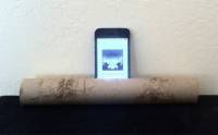 超簡易 DIY: 用廁紙卷和膠杯造出手機喇叭