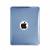iPad1-半透明金屬光澤背蓋-銀藍色