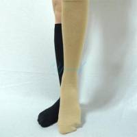 360 Den 棉質彈性小腿襪 - 膚色 四雙入