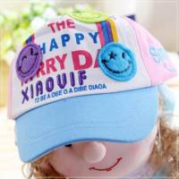 魔法Baby ~超可愛造型兒童潮帽 棒球帽 水藍 ~兒童帽~時尚設計童裝~k22667