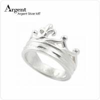 《ARGENT銀飾》皇冠系列『皇后』純銀戒指 單只價