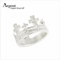 《ARGENT銀飾》皇冠系列『王子』純銀戒指