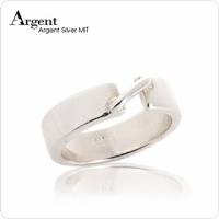 ARGENT 造型系列 扣 女戒 純銀戒指