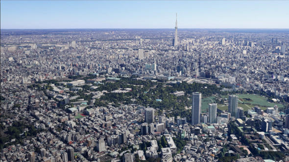 Google Maps 推出東京 3D 立體地圖