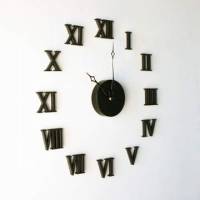 《DALI》創意壁貼◆羅馬數字時鐘貼