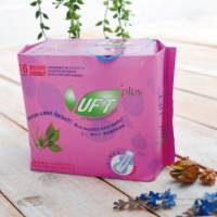 UFT 天然草本衛生棉 --- 安心夜用型