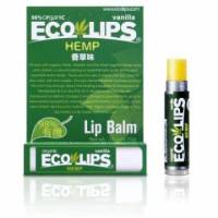 美國ECO LIPS 依蔻麗唇 有機護唇膏-香草味 無色_草本