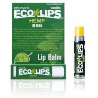 美國ECO LIPS 依蔻麗唇 有機護唇膏-香草味 無色_草本