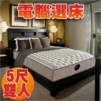 [睡眠達人SL2503]國家專利 獨立筒床墊 彈簧增量 軟中帶Q 雙面可用更實惠 標準雙人 MIT 送USB保暖毯